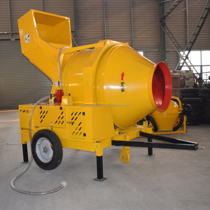 Mezcladora de Concreto de Tambor Reversible para Construcción, con Motor Diésel y Tolva Hidráulica Basculante, Suministro de Fábrica - Product Image 6