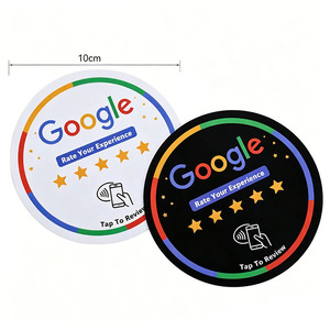 Autocollant NFC programmable personnalisé pour avis <span class=keywords><strong>Google</strong></span>, en époxy, pour carte plastique, plaque NFC pour avis <span class=keywords><strong>Google</strong></span> - Product Image 3