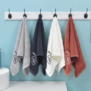 Toalla Bordada de Algodón Puro Kim Ryan, 34x75cm, Toalla Facial con Diseño Power Of Love para Uso en el Baño del Hogar - Product Image 3