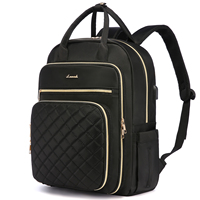 Sac à dos intelligent LOVEVOOK 15,6 17 pouces, de luxe, imperméable, pour affaires, pour l'extérieur, avec port USB, pour ordinateur portable, pour hommes