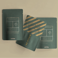 Sacs d'Emballage d'Herbes Compostables avec Fermeture Éclair à Vendre, Sachets Doypack d'Usine OEM