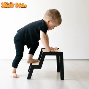 Kids Step Stool for Toddlers with Handles Anti-Skid Non-Slip Pad