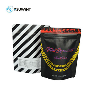 Bolsa <span class=keywords><strong>de</strong></span> embalaje <span class=keywords><strong>de</strong></span> Mylar <span class=keywords><strong>de</strong></span> 3,5G respetuosa con el medio ambiente Nicotin a prueba <span class=keywords><strong>de</strong></span> niños sellable <span class=keywords><strong>de</strong></span> caramelo laminado con logotipo impreso personalizado - Product Image 5