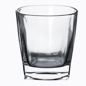 Clear square whiskey Glass Cup Transparent for Bar or Party Popular Custom Design 200ml Shot Glass Cup