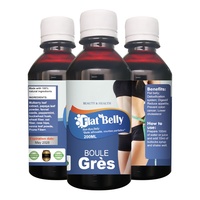 Complément alimentaire biologique à base de plantes pour un ventre plat, sirop pour la minceur abdominale, booster de métabolisme, amincissant pour le ventre, 200 ml