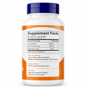 Complément alimentaire de haute qualité, biologique, végétalien, L-glutathion liposomal, antioxydant, beauté, soutien immunitaire, en capsules pour adultes et nouveau-nés - Product Image 6