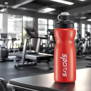 Borraccia <span class=keywords><strong>da</strong></span> Ciclismo Antiscivolo e Antigoccia <span class=keywords><strong>da</strong></span> 750ml con Impugnatura Concavo-Convessa per Bici - Product Image 2