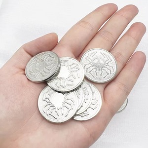 Anime <span class=keywords><strong>Hunter</strong></span> X <span class=keywords><strong>Hunter</strong></span> monedas artesanías de Metal Phantom Troupe Chrollo Lucilfer Spider Cosplay accesorios de Halloween colección regalos - Product Image 4