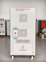 Stabilisateur de tension triphasé 50 kVA, 380 V, fil de cuivre, servo TNS, modèle 50 Hz, écran LCD, protection contre les surtensions SVC