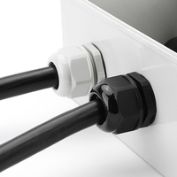 Presse-étoupe plat en nylon étanche IP68 certifié ROHS pour la protection des câbles