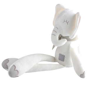 Chất lượng cao mềm dài Tai Thỏ sang trọng bán tốt nhất chân dài Comforter với pacify búp bê phục sinh dịp PP bông Điền - Product Image 4