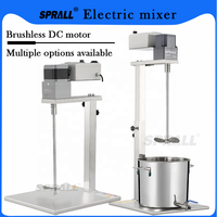 SPRALL Mélangeurs à Styles Variés, Agitateurs Manuels à Levage, Mélangeurs Électriques Suspendus, Machine à Mélanger Industrielle pour Liquides