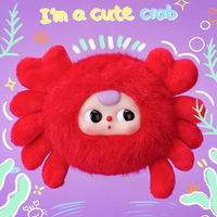 Boneka Gantungan Kunci Vinyl Plush Baby Three Ocean Generasi 2 Seri Trendy Blind Box Figure Hiasan Meja Grosir untuk Anak Perempuan