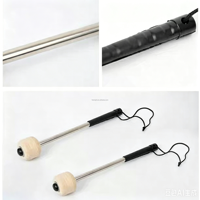 Marching Drum Hammer Head Aluminiumlegierungsgriff Praktischer Snare Drum Stick Beater
