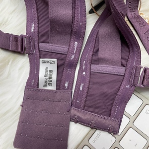 Reggiseno YF330D Plus Size a Prezzo di Fabbrica, Comodo e Traspirante con Strass e Ferretto, Push-up, Intimo Femminile per Uso Quotidiano - Product Image 3