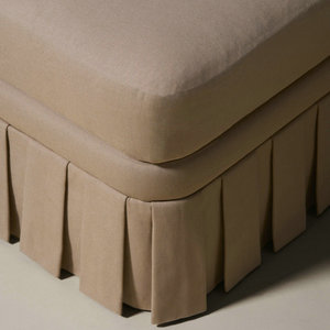Banc d'appoint de designer <span class=keywords><strong>français</strong></span> pour salon et couloir, ottoman rembourré avec jupe, pouf écologique pour hôtel et école, repose-pieds <span class=keywords><strong>à</strong></span> <span class=keywords><strong>vendre</strong></span> - Product Image 5