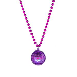 ของชำร่วยงานปาร์ตี้เรืองแสง สร้อยคอไฟ LED ลูกบอลดิสโก้ เรืองแสงในที่มืด - Product Image 4