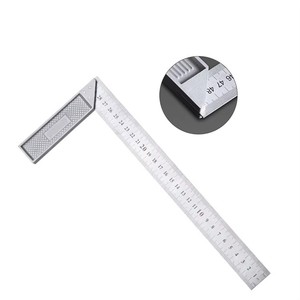 KBD Nuevo <span class=keywords><strong>Regla</strong></span> Angular Profesional Multifuncional Personalizada de Acero Inoxidable y Aleación de Aluminio 2.0-500mm con Graduación de 1mm para Medición - Product Image 3
