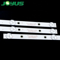 Barre LED JY-361 pour lampe, bande lumineuse LED pour téléviseur, rétroéclairage 6v JS-D-JP385DM-071EC 062EC IP-LE411061 39S1A 39L3 39L1 385DM1000/300MA