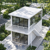 Structure de maison préfabriquée personnalisable pour une installation rapide, bureau modulaire et mini-maison
