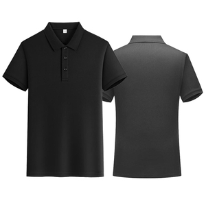 Polos personalizados con logotipo bordado al por mayor, polos lisos casuales para uniformes de golf, 100% poliéster, polos estampados para hombre. - Product Image 3