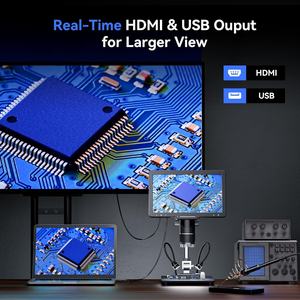 <span class=keywords><strong>2500X</strong></span> 32G 3レンズデジタルバイオロジー顕微鏡IPSスクリーン付きLCD成人サイズはんだ顕微鏡コイン全サイズ拡大 - Product Image 6