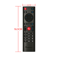 BOXPUT BPR3S Plus BT 2.4G double Mode sans fil Mini TV télécommande voix Gyroscope IR isolation Air souris OTA