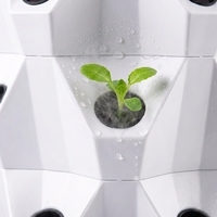 Tour hydroponique verticale pour ananas, système aéroponique à trous, pour culture intérieure