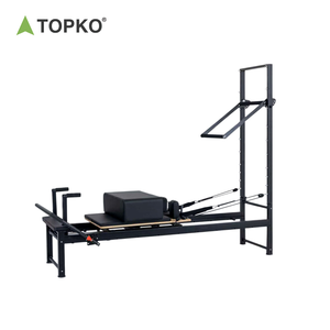 TOPKO Professional Pilates Reformer <strong>Bed</strong> with Tower Core Training Pilates Reformer - Product Image 2