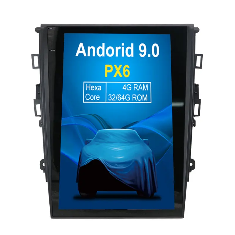 Profession eller Hersteller Touchscreen schwarzer DVD-Player Für Ford Mondeo Fusion MK5 2013 GPS-Navigation