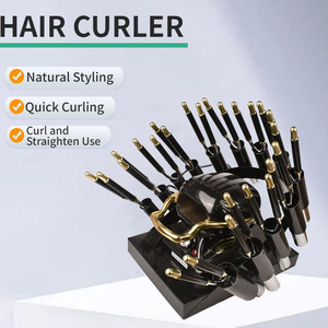 Más Vendido al por Mayor: Rizador de Pelo Automático Ironic para Ondas Grandes, Kit con Soporte para Plancha de Pelo - Product Image 1