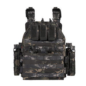 سترة YAKEDA الجديدة المتاحة في الأسهم من نوع شاليكو تاتيكو باللون الأخضر مموهة سترة حاملة سترة رخوة التكتيكية - Product Image 2