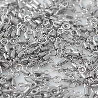 FJORD 100% accessoires de pêche pivotants à roulement à billes en acier inoxydable avec mousqueton pivotant à anneau solide