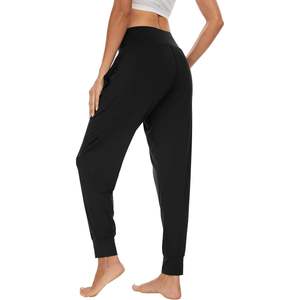 Pantalones Deportivos de Viscosa de Bambú Personalizados para Mujer, Pantalones de Yoga Suaves, Pantalones de Chándal para Descansar, Tallas S-XXL - Product Image 5