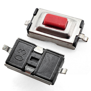 Microbotón SMT de 2 pines de 6x3x2.5mm para restauración de llaves de <span class=keywords><strong>coche</strong></span>, táctil momentáneo para piezas de reparación de teclados automotrices - Product Image 2