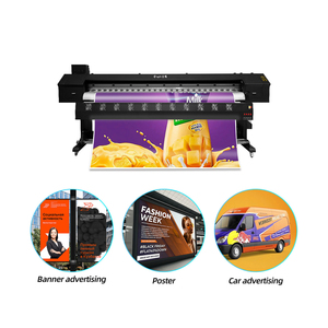 Impresora UV de Gran Formato de 10 Pies (3.2m) con 2 Cabezales I3200/xp600, Impresora de Rollo a Rollo para Impresión de Pancartas Flexibles y Adhesivos - Product Image 1