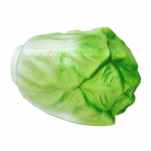 Vente chaude Boule anti-stress en forme de laitue romaine en PU personnalisée avec couleur personnalisée Jouet promotionnel certifié sécurité - Product Image 1