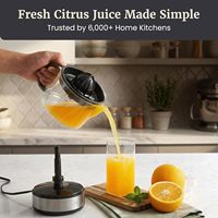 Presse-agrumes électrique domestique à contrôle de pulpe réglable, sans BPA, pour citrons, oranges et citrons verts