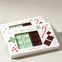 Boîte à chocolat avec logo personnalisé, idéale pour la présentation en magasin, les cadeaux de fête, les confiseries et produits de boulangerie haut de gamme