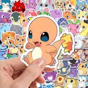 אנימה קריקטורה קריקטורה pokemoned מדבקות גרפיטי מזוודה טלפון נייד גביע מקרר סקייטבורד עמיד למים מדבקות