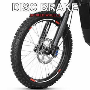 Moto électrique tout-terrain <span class=keywords><strong>Enduro</strong></span> pour adulte 2026 Pro 10KW Peak 72V 40AH 21700 120KM 90KMH 400Nm 65Deg Climbing - Product Image 2