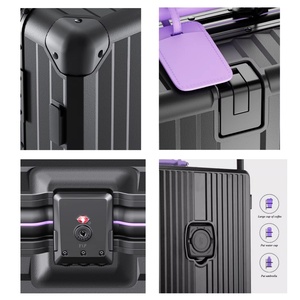 Valigia Trolley da Viaggio con Manico Largo, Ruote Silenziose Colorate e Serratura TSA - Product Image 5