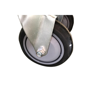 60/80/100/125/180 L Supermarket Trolley Metal Steel Food Trolley Wholesale Store Folding <b>Shopping</b> Trolley with Chair - Product Image 6