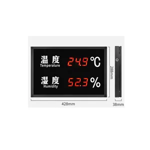 Temperatura e umidità display RS485 WIFI temperatura e umidità dello schermo per l'ospedale e l'officina