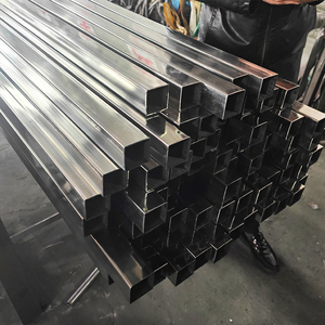 430 409 квадратная труба из нержавеющей стали 15x15x1 мм x 6000 мм 25x25x1,5 мм x 1200 мм <span class=keywords><strong>ASTM</strong></span> <span class=keywords><strong>A268</strong></span> атласная отделка - Product Image 3