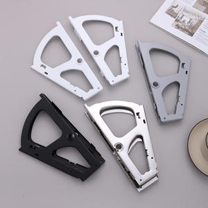 Pata de Soporte Plegable de Acero Inoxidable Moderno para Zapatero de Doble Capa, Herraje para Muebles de Sala de Estar - Product Image 1