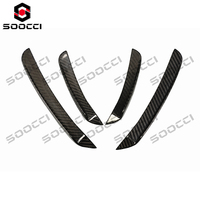 Ailerons avant en fibre de carbone sèche style TAKD pour pare-chocs avant BMW LCI G20 G21 320i 330i M340i Série 3