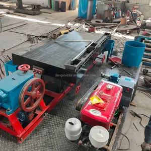 Placer Gold Mining Equipment Shaking Table For Tungsten Ore Concentration