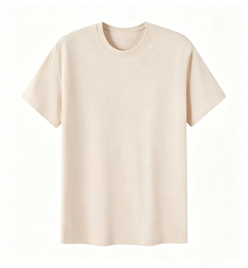 Camiseta de algodón para hombre, 100% algodón, cuello redondo, corte regular, lisa, básica, para imprimir. - Product Image 5