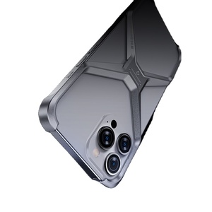 Funda de Teléfono Móvil de Aleación de Aluminio de Diseño <span class=keywords><strong>NUEVO</strong></span> y Económico, Estilo Metálico, Anti-Caídas, para <span class=keywords><strong>iPhone</strong></span> <span class=keywords><strong>13</strong></span> 14 15 16 - Product Image 1